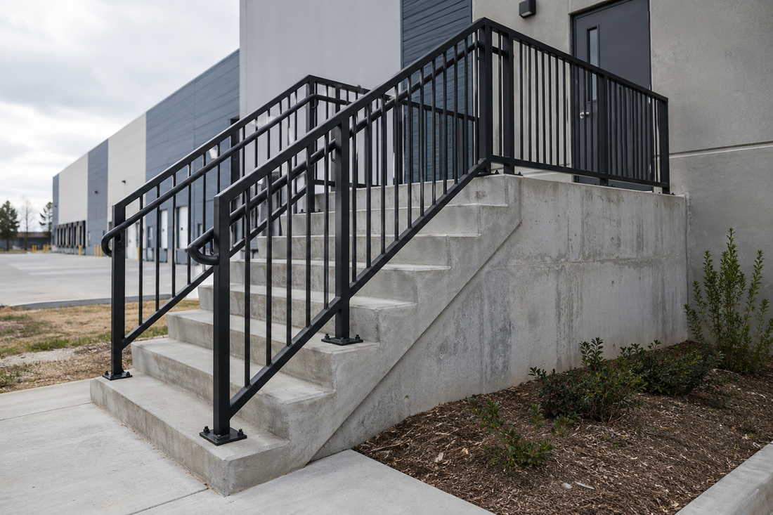 Galvanized Steel Stair Railing for Industrial and Commercial Buildings: A Wholesale Sourcing Guide